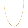 Italianische alternierende Margarita Kette, ca. 75 cm, 925 Silber vergoldet