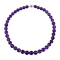 AAA afrikanische Amethyst-Halskette, 50 cm - 466,50 ct.