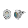 Royal Bali Kollektion - Natürliche, äthiopische Welo Opal-Ohrringe - 1,03 ct.