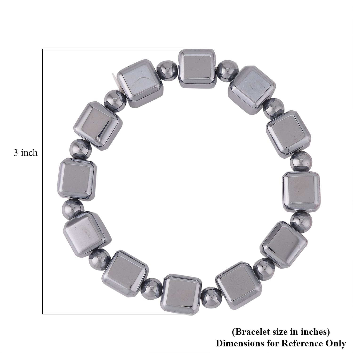 Terahertz Armband 15.88 cm ca. 56.50 ct