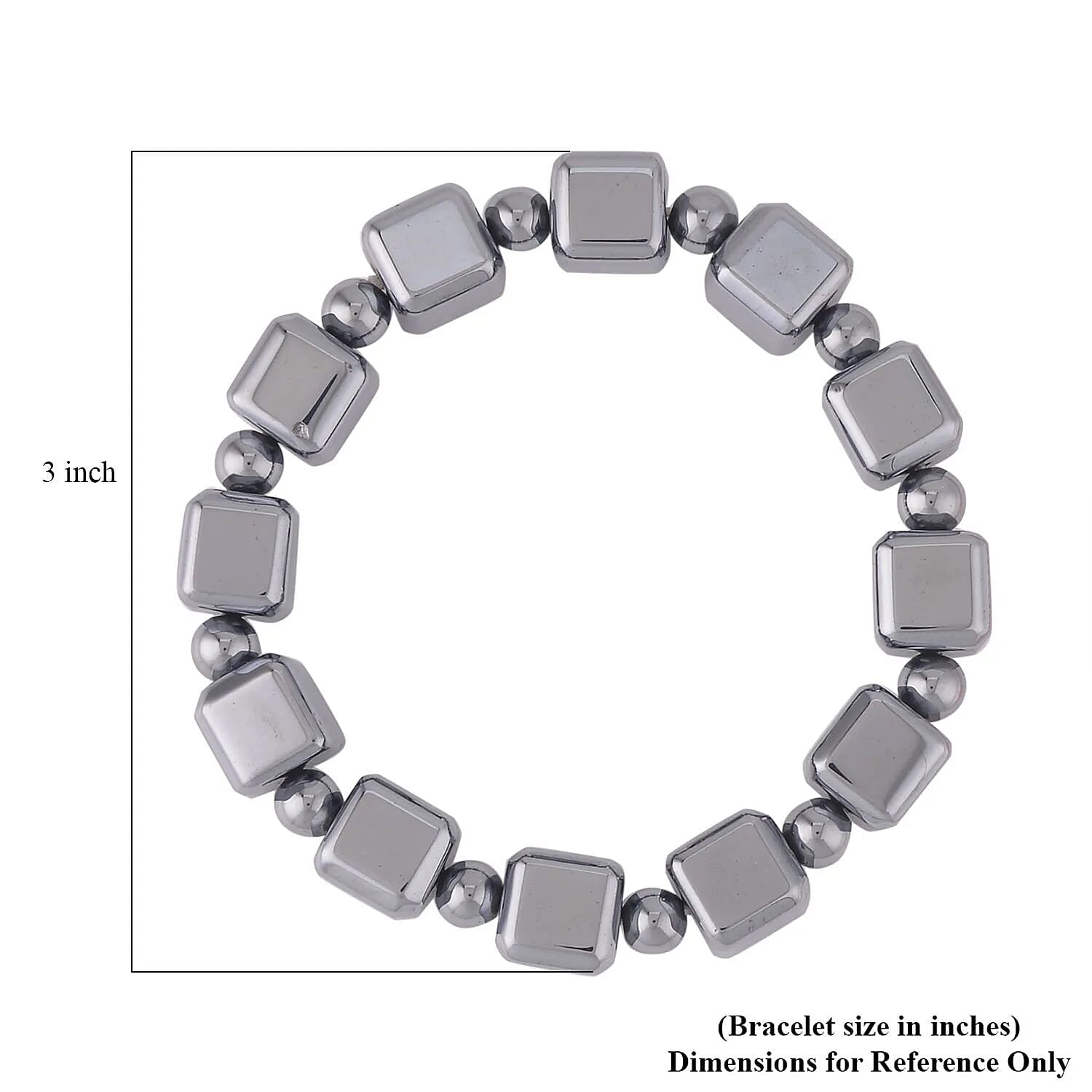 Terahertz Armband 15.88 cm ca. 56.50 ct