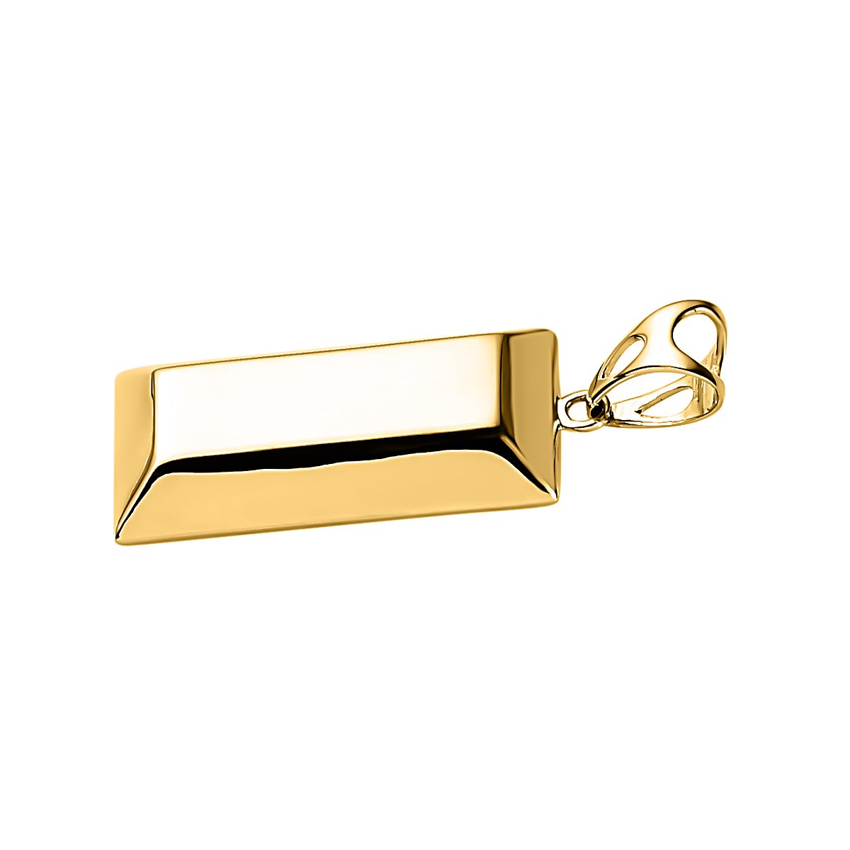 Goldbarren Anhänger, 375 Gold