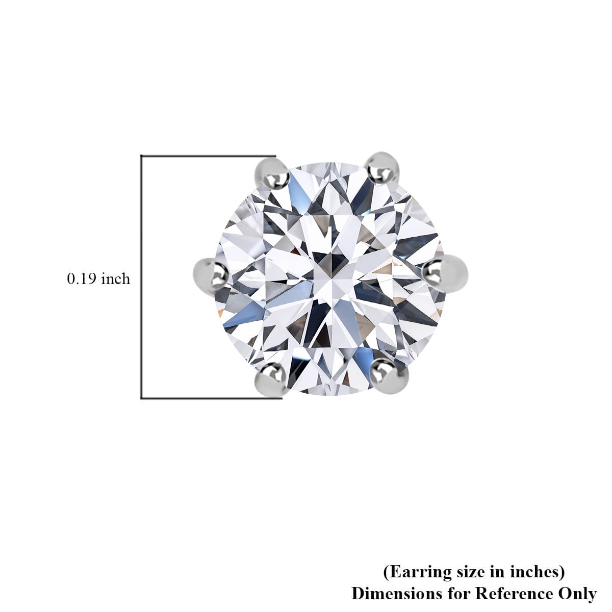 Lab-grown Diamant SI Ohrringe, 585 Gold ca. 1.00 ct