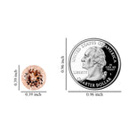 Morganite Round 10 Faceted Cut 4A 3.00 Ct