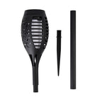 6er Set - Wasserdichte Solar Flackerflamme Gartenbeleuchtung, Größe 7,5x50 cm