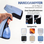 HOMESMART- Handbedampfer, 20x11x25cm, - schwarz und blau
