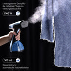 HOMESMART- Handbedampfer, 20x11x25cm, - schwarz und blau