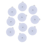 LED-Untersetzer-Set (10 Stk.), 6x6 cm, inkl. 2x 1220 Batterien, Lichtfarben: Blau (3), Grün (3), Rot (2), Weiß (2)