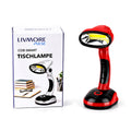 Multifunktionale LED Tischlampe, Rot