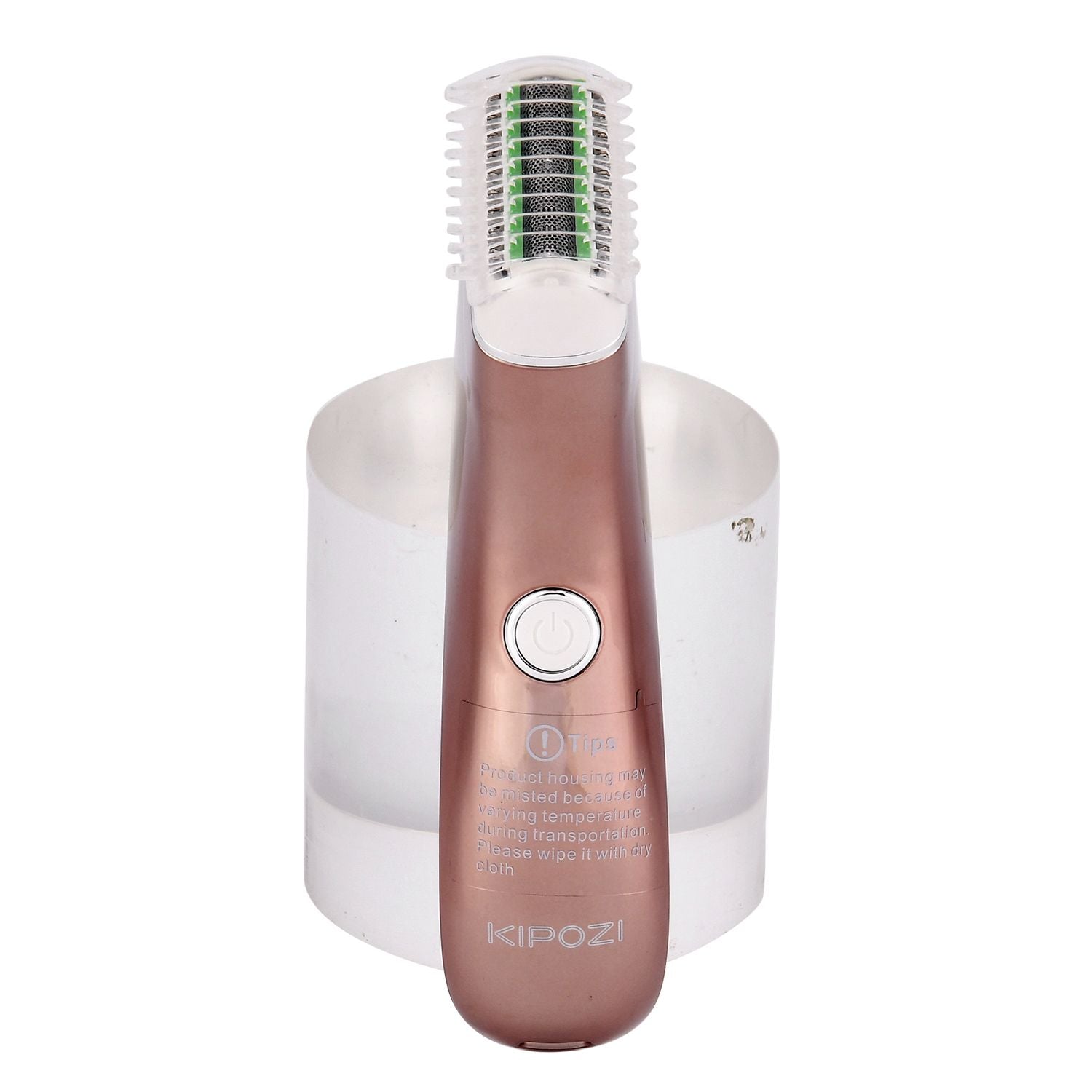BEAUTECH - Elektrischer Lady Shaver, Wasserdicht, Trimmer mit Ersatzklingen und LCD Display, Wiederaufladbar und Kabellos