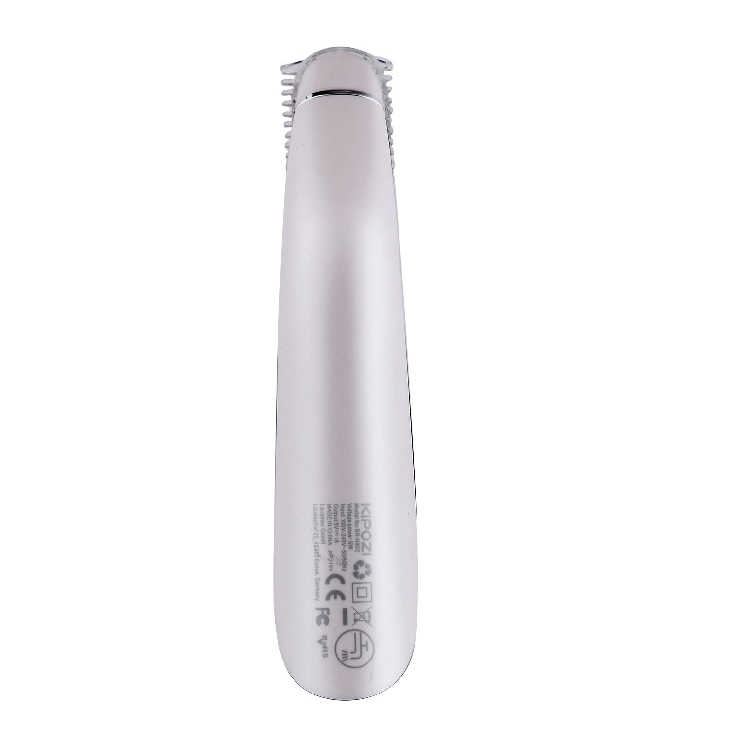 BEAUTECH - Elektrischer Lady Shaver, Wasserdicht, Trimmer mit Ersatzklingen und LCD Display, Wiederaufladbar und Kabellos