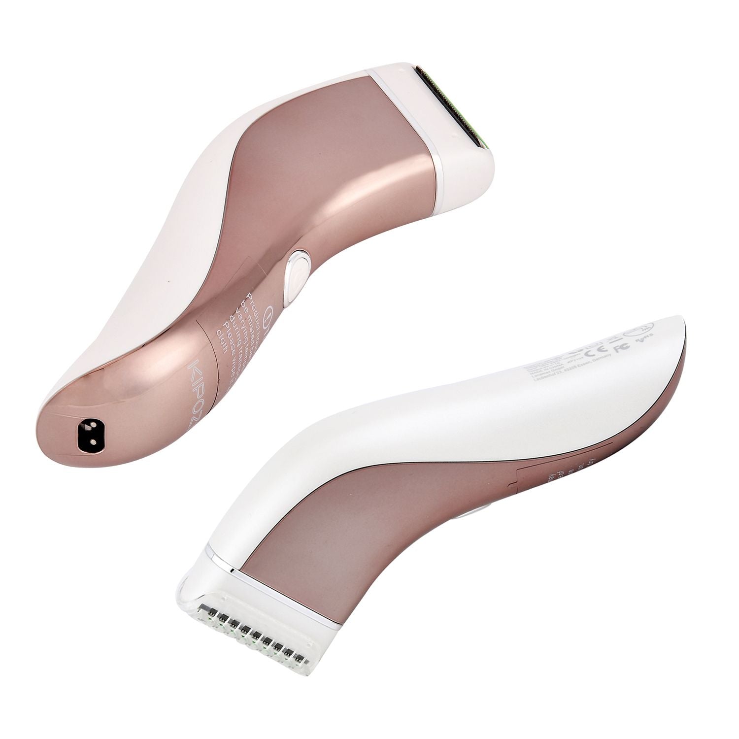 BEAUTECH - Elektrischer Lady Shaver, Wasserdicht, Trimmer mit Ersatzklingen und LCD Display, Wiederaufladbar und Kabellos