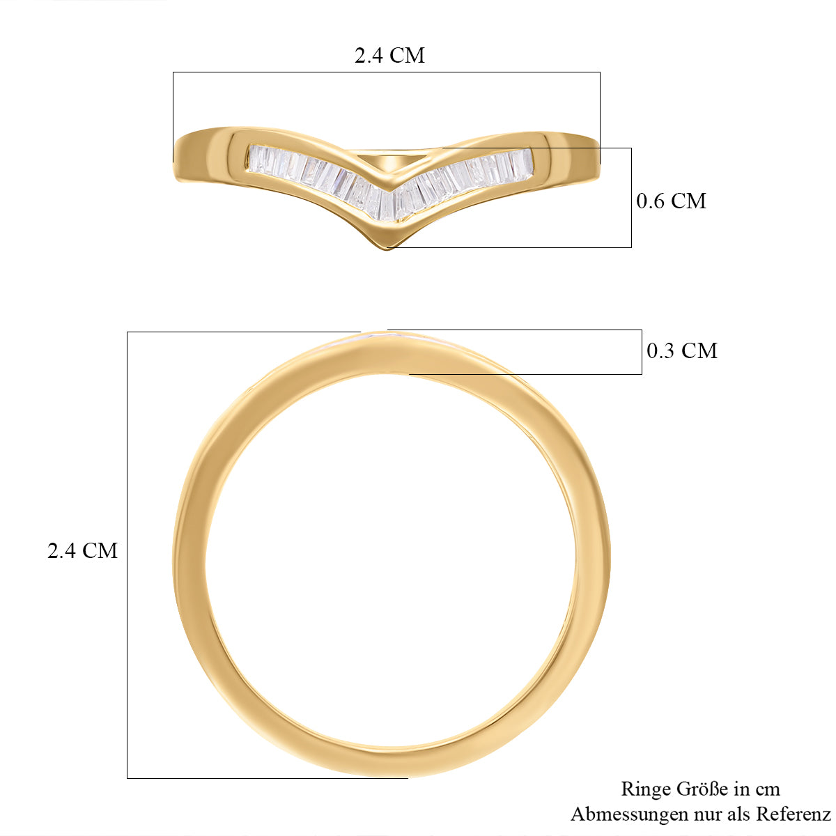 Gelbgold Vermeil