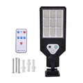 Sensor-Solar-Straßenlampe Material, Solar-LED, mit Fernbedienung, schwarz