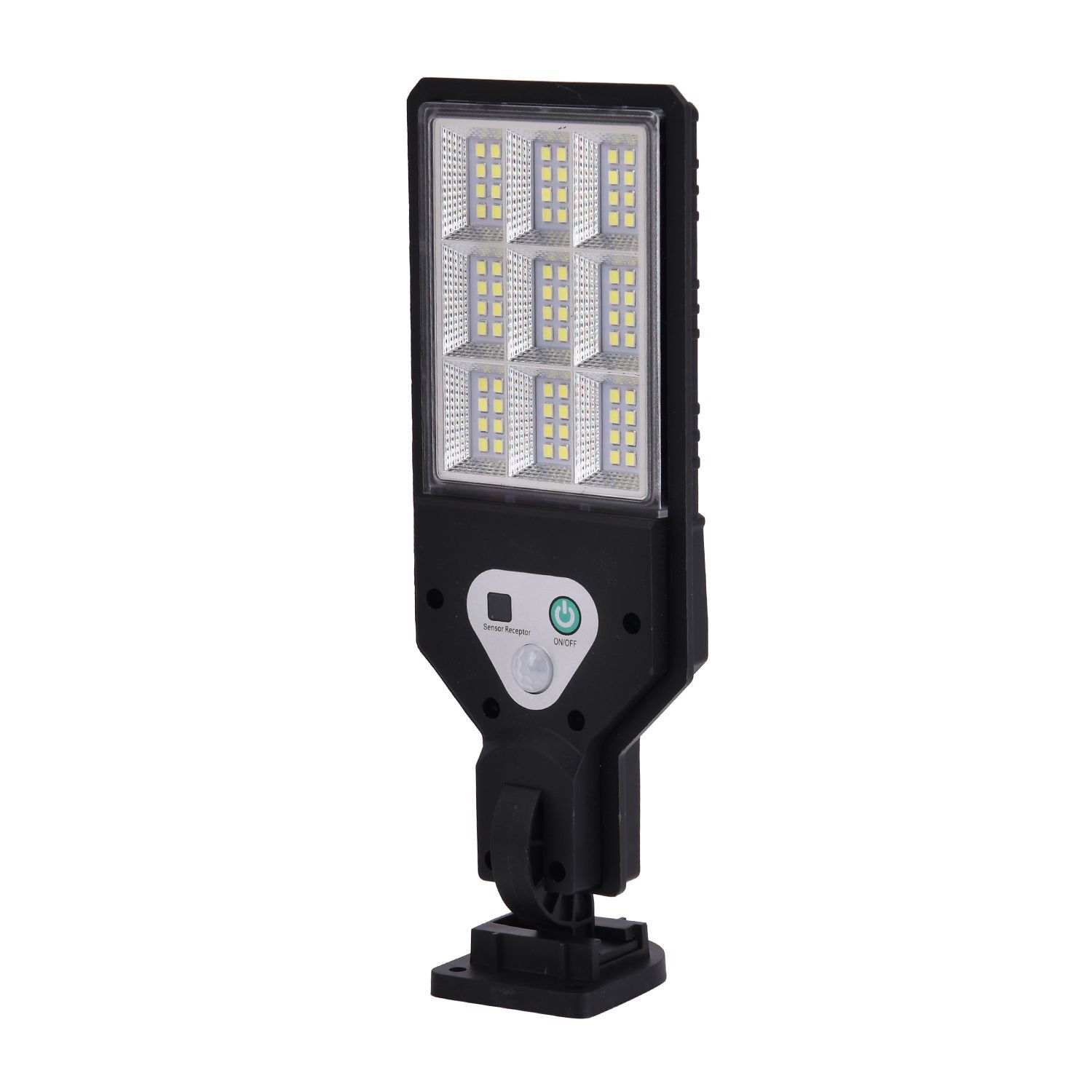 Sensor-Solar-Straßenlampe Material, Solar-LED, mit Fernbedienung, schwarz