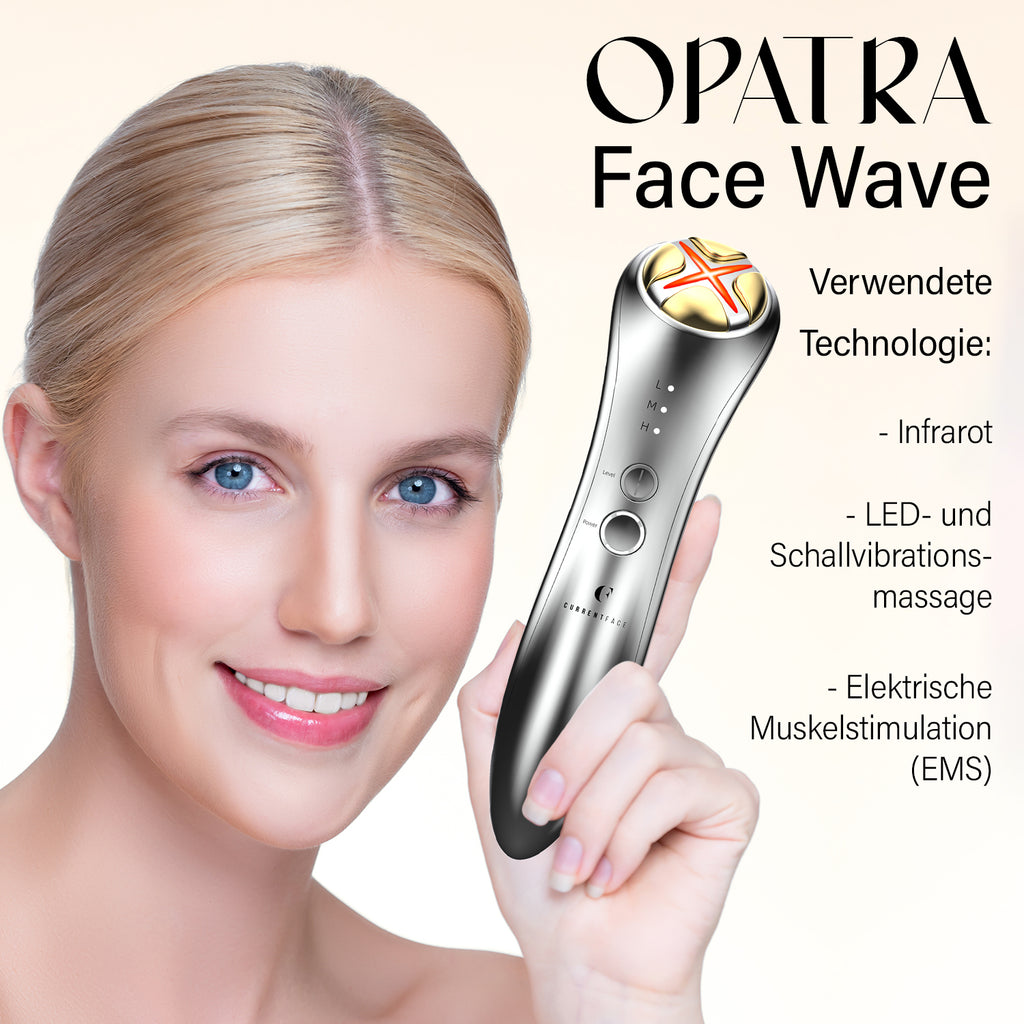 OPATRA Pulse, mit EMS, Infrarot, LED, Sonic Vibration - lebenslange Garantie