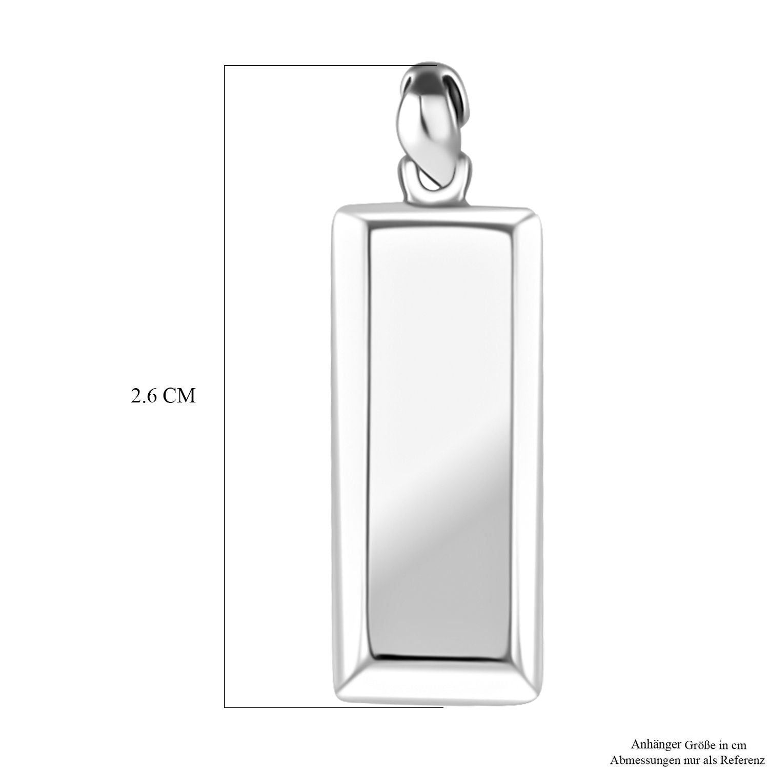 950 Platin Anhänger ca. 3,83g