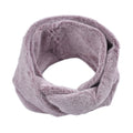 Damen Winterschal in Zweifarb-Design aus Kunstfell, Rosa