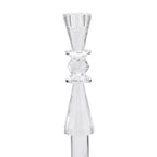 Kristall-Kerzenhalter für Kegelkerzen, Größe:23cm