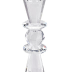 Kristall-Kerzenhalter für Kegelkerzen, Größe:23cm