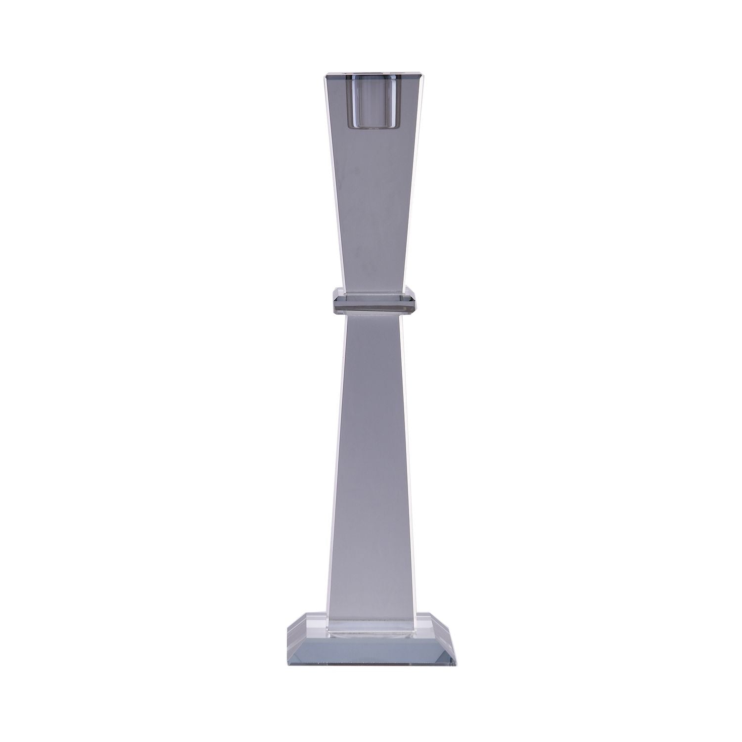 Kristall-Kerzenhalter für Kegelkerzen, Größe:24cm