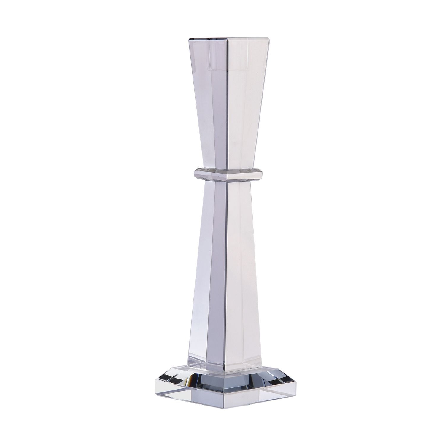 Kristall-Kerzenhalter für Kegelkerzen, Größe:24cm