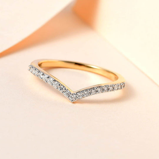 Weißer Diamant SI1 IGI zertifiziert Ring 750 Gold (Größe 19.00) ca. 0.20 ct