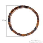 Gelbes Tigerauge Armband, 18 cm, ca. 138.40 ct