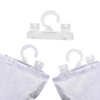 HOME SMART Hängende Luftentfeuchter Tasche 220g*5 Lila 1.N.W: 220g Calciumchlorid pro Tasche 2. Lavendel-Duft 3. Weißer oder blauer Haken+angepasster Innenbeutel (Tyvek)+leerer Außenbeutel