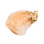 Citrin Anhänger, goldfarben ca. 80.00 ct