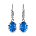 Karibik Quarz Ohrringe - 4,09 ct.