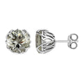 AAA Prasiolith Ohrringe - 5,18 ct.