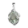 AAA Prasiolith Anhänger - 4,27 ct.