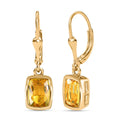 AA Premium brasilianische Heliodor-Ohrringe - 2,58 ct.