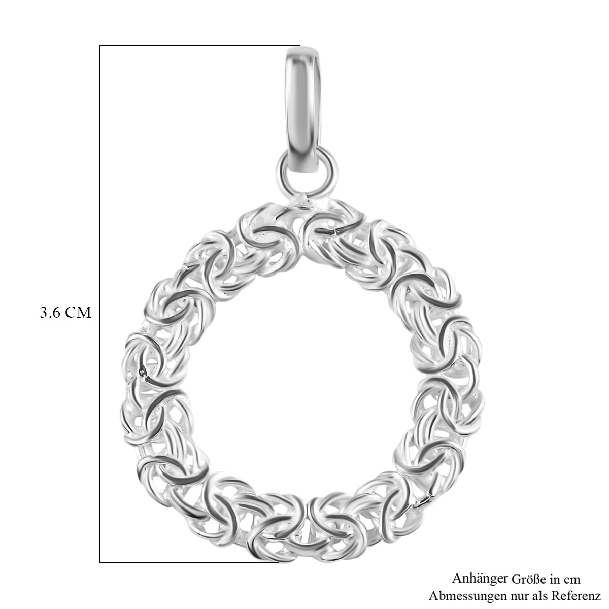 Königsketten Decor, 925 Silber Anhänger, ca. 3,50g