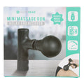 Mini-Massagepistole, Schwarz