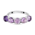 Rosa Amethyst Ring, 925 Silber (Größe 16.00), ca. 2.93 ct