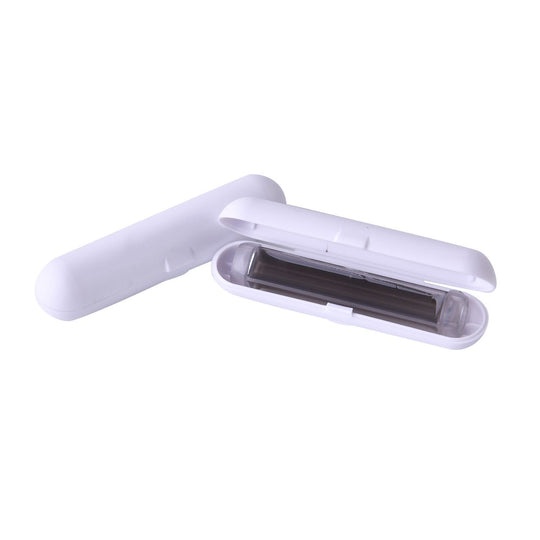 Auswaschbares Fusselroller-Set, 3-teilig,  Hauptroller 18x12x4,5cm, Mini-Streifen 7x1,5x1,5cm