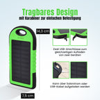 Homesmart 4er-Set Solar Powerbank mit LED-Licht