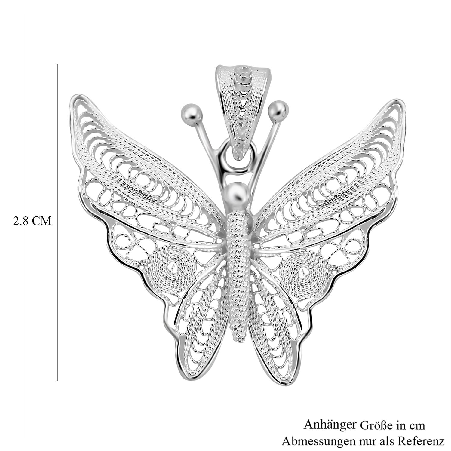 Royal Bali - 925 Silber Anhänger, ca. 2,59g