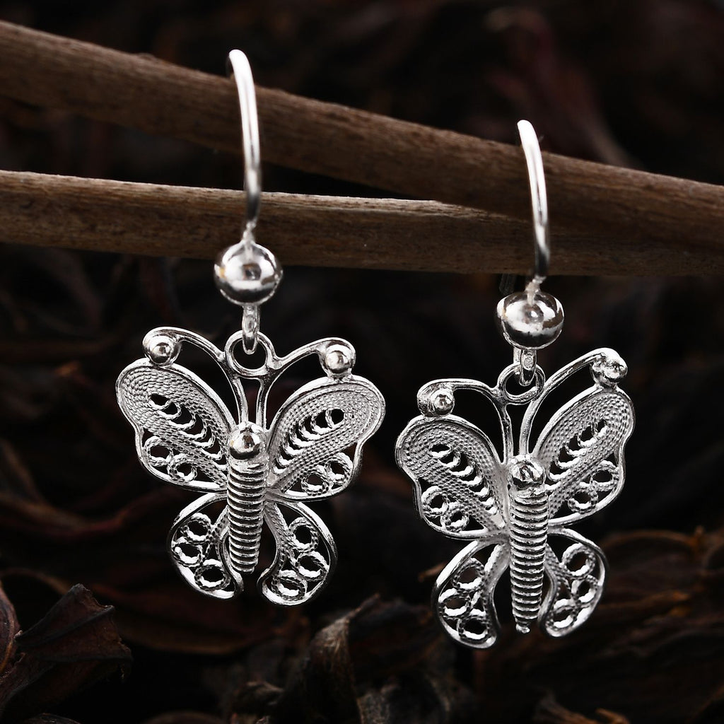 Royal Bali - 925 Silber Ohrringe, ca. 2,82g