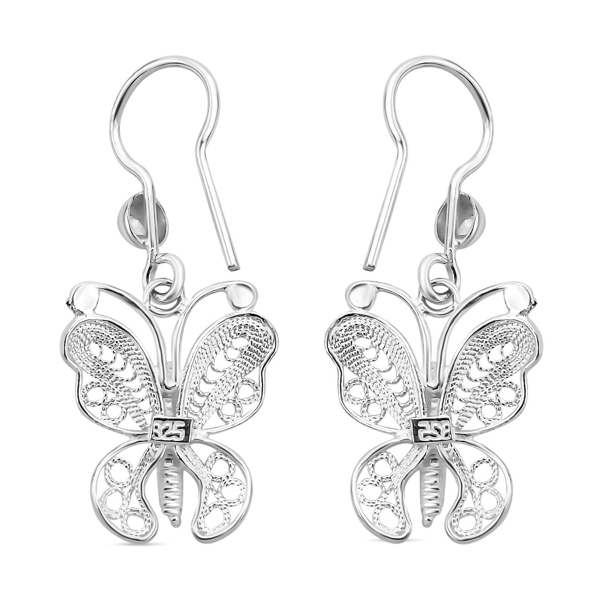 Royal Bali - 925 Silber Ohrringe, ca. 2,82g