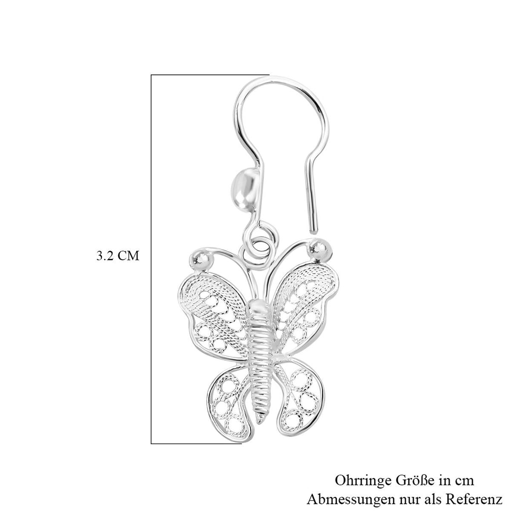 Royal Bali - 925 Silber Ohrringe, ca. 2,82g