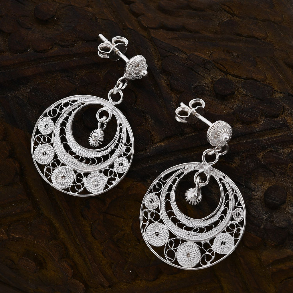 Royal Bali - 925 Silber Ohrringe, ca. 4,40g