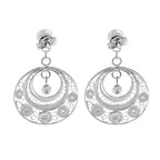 Royal Bali - 925 Silber Ohrringe, ca. 4,40g