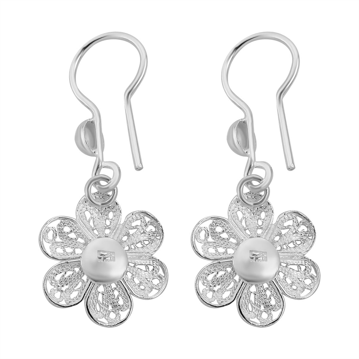 Royal Bali - 925 Silber Ohrringe, ca. 2,41g