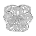 Royal Bali Kollektion - 925 Silber Ringe (Größe 16.00) ca. 4,78g