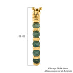 Grandidierit Ohrringe, 925 Silber vergoldet ca. 0.71 ct