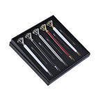5er-Set Kristall-Kugelschreiber mit 5 Tinten, 15,2 cm, Mehrfarbig