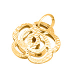 JCK Vegas Close Out Deal, 375 Gold Blumen Anhänger